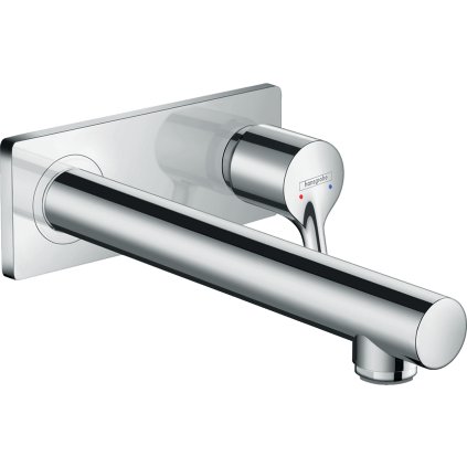 Hansgrohe Talis S, umyvadlová baterie pod omítku s výtokem 225 mm, chromová, 72111000