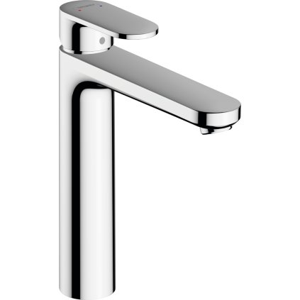 Hansgrohe Vernis Blend, vysoká umyvadlová baterie 190 s kovovou odtokovou soupravou s táhlem, EcoSmart, chromová, 71581000