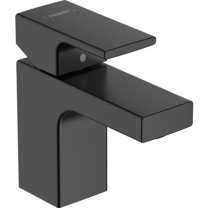 Hansgrohe Vernis Shape, umyvadlová baterie s výpustí, EcoSmart, černá matná, 71560670