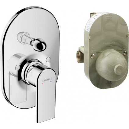 249881 hansgrohe vernis shape vanova bateria pod omietku s telesom chromova 71472000