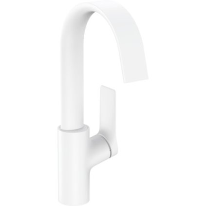 Hansgrohe Vivenis, umyvadlová baterie 210, s otočným výtokem, EcoSmart, bílá matná, 75032700