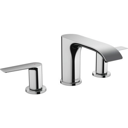 Hansgrohe Vivenis, umyvadlová baterie s výpustí, 3-otvorová instalace, EcoSmart, chromová, 75033000