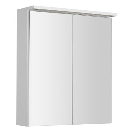 Aqualine, KAWA STRIP Galerka s LED osvětlením 60x70x22cm, bílá, WGL60S