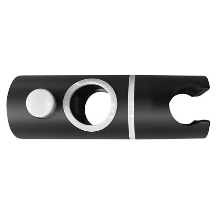 Aqualine, Držák pro sprchovou tyč 25mm, ABS/černý, NDSL435