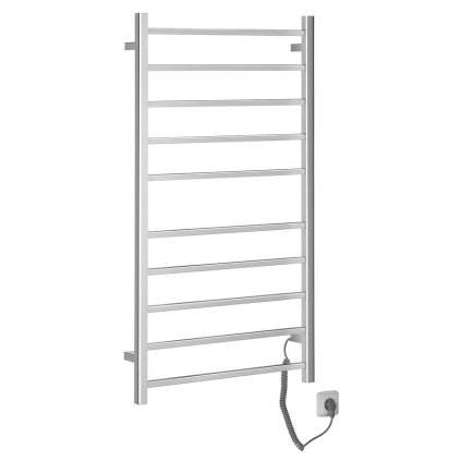 Sapho, ESKINADO elektrický sušák ručníků, hranatý, 620x1160 mm, 120 W, nerez, ER430V