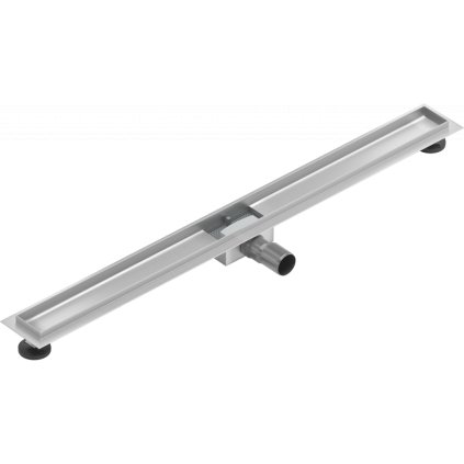 Mexen Flat nerezový sprchový žlab 90 cm - tělo žlabu bez krytu, 1015090