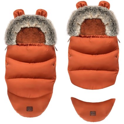 Tutumi Teddy, dětský spací pytel GROW-UP N, karamelová, NAZ-06613