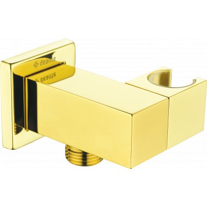 1126 cascada gold przylacze katowe regulowane kwadratowe z uchwytem nowosc