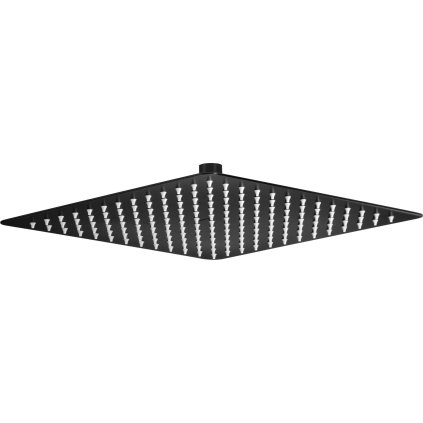 Deante Cascada, nerezová dešťová sprchová hlavice 250x250 mm, černá matná, DEA-NAC_202K