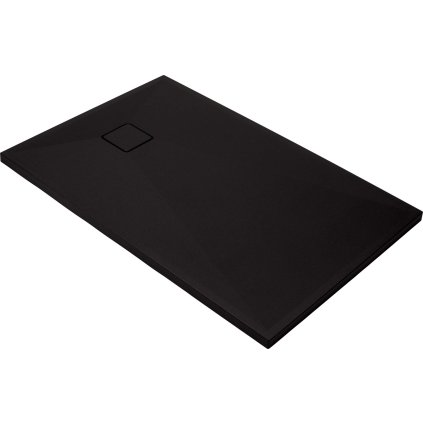 2248 brodzik correo prostokatny nero granitowy 100x80 cm