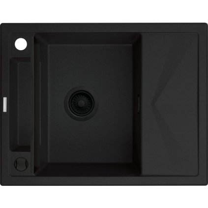 3820 zlew magnetic nero granit 1k z ko 640x500x219 3 5 osprzet space saver nero