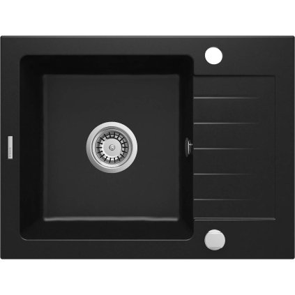 3988 zlew zorba nero granit 1k z ko 580x440x164 3 5 osprzet space saver