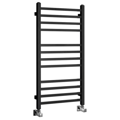 Sapho, MAKRO topné těleso 450x890 mm, černý mat, IR400TB
