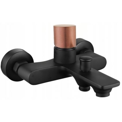 Mexen Royo One vanová baterie, černá/růžové zlato, 72231-76