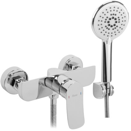 300684 5 rea dart nastenna sprchova bateria 150 mm s rucnou bodovou sprchovou supravou chromova rea b3303