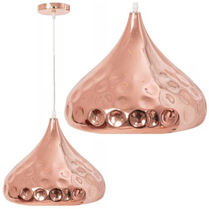 Rea, Zrcadlová lampa Závěsné APP270-1CP z růžového zlata, OSW-00879