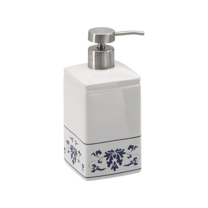 Gedy, CIXI dávkovač mýdla na postavení, porcelán, modrá/bílá, CX8189