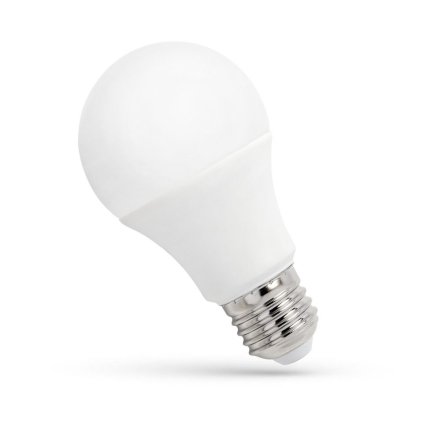 Toolight, LED žárovka E27 230V, 9W, 980lm, 6000K, WOJ+14612, studená bílá, OSW-02221