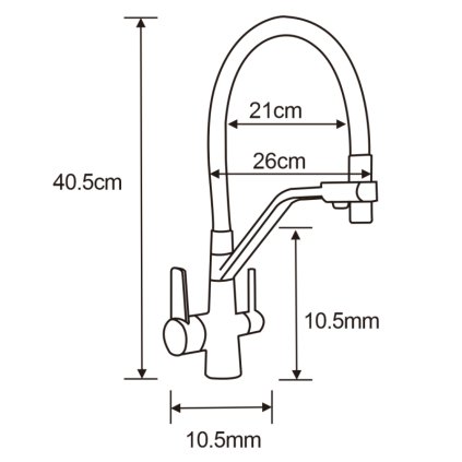 278655 3 mexen diego 1 komorovy granitovy drez 488x488x167 mm a drezova bateria duo biela 6512 20 671701 02