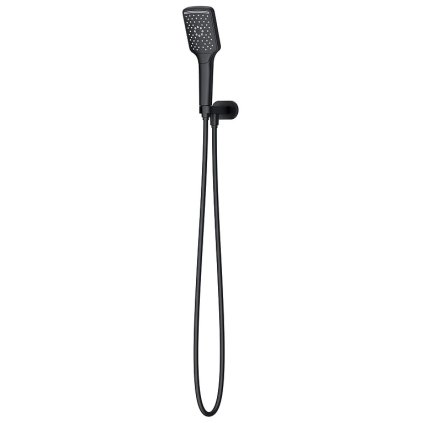 s951 513 larga shower set fixed grip with water connector black,qnuMpq2lq3GXrsaOZ6Q