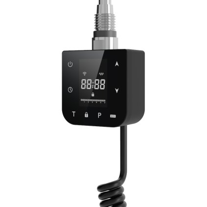 Mexen FA-F elektrická topná tyč s termostatem s Wi-fi, 600W, černá, W953-0600-70