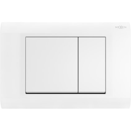 Mexen Fenix ​​01, splachovací tlačítko pro Mexen modul, bílá matná, 600120