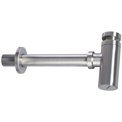 Deante Round, kulatý pohledový umyvadlový sifon, ocelová, DEA-NHC_F31K