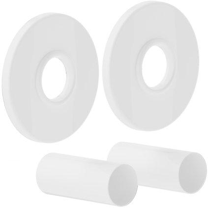 Mexen příslušenství, sada krycích rozet, bílá, W904-000-20