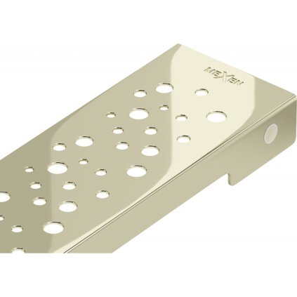 Mexen M12 kryt na nerezový žlab 100 cm, zlatá, 1521100