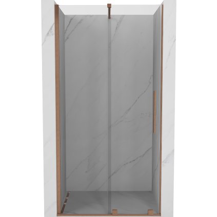 289869 mexen velar posuvne dvere do otvoru 85x200 cm 8mm cire sklo medeny matny profil 871 085 000 01 65