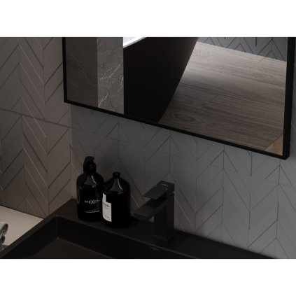 314351 5 mexen loft obdlznikove kupelnove zrkadlo 60 x 40 cm farba ramu cierna matna 9852 060 040 000 70