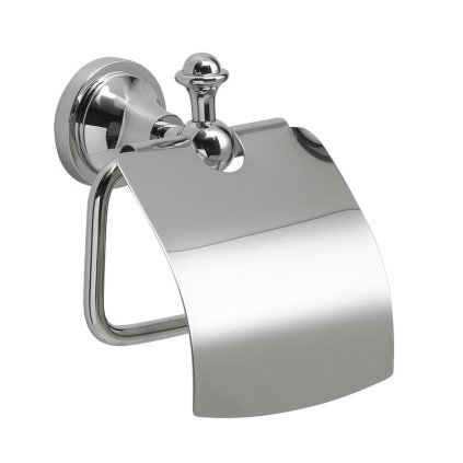 Gedy, NEVIS držák toaletního papíru s krytem, ​​chrom, NV2513