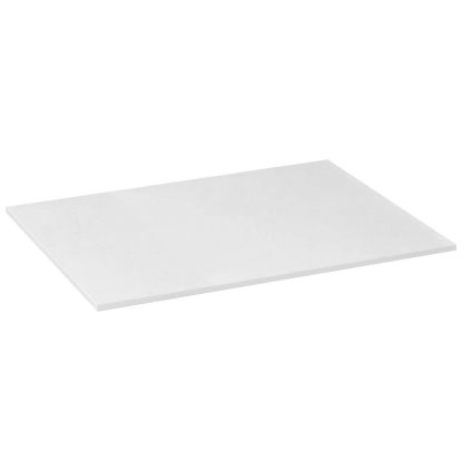 Sapho, SKARA Rockstone deska 81,2x12x46cm, bílá mat, CG028-0101