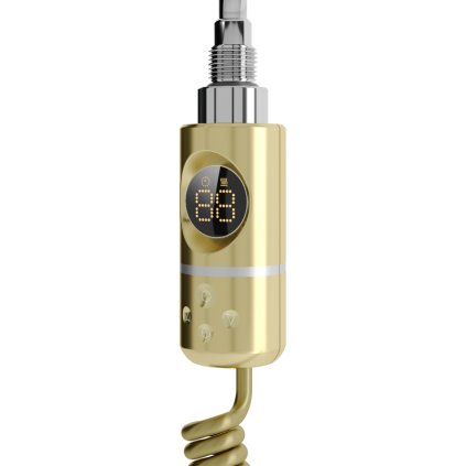 Mexen FA-I, elektrická topná tyč 300 W, zlatá lesklá, W952-0300-50