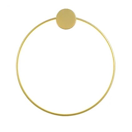 Toolight, LED nástěnné svítidlo 40cm 17W APP1387-CW, zlatá lesklá, OSW-00911