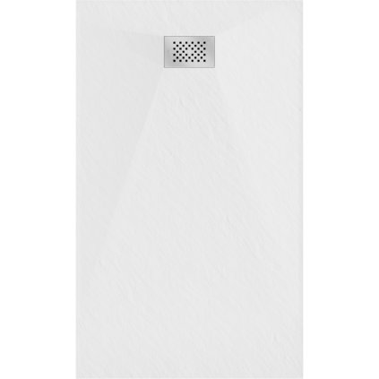 364764 3 mexen hugo obdlznikova sprchova vanicka smc 160 x 90 cm biela ocelova krytka 42109016 x