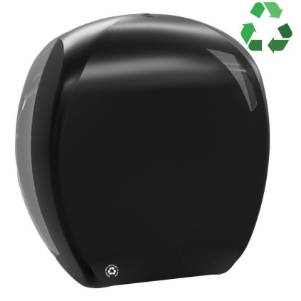 MARPLAST, SKIN zásobník na toaletní papír do Ø 24cm, ABS, černá, A90723BM
