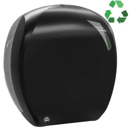 MARPLAST, SKIN zásobník na toaletní papír do Ø 29cm, ABS, černá, A90823BM