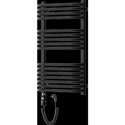 Mexen Apollo, elektrické topné těleso 860x450 mm + topná tyč 600 W, černá, W117-0860-450-2600-70