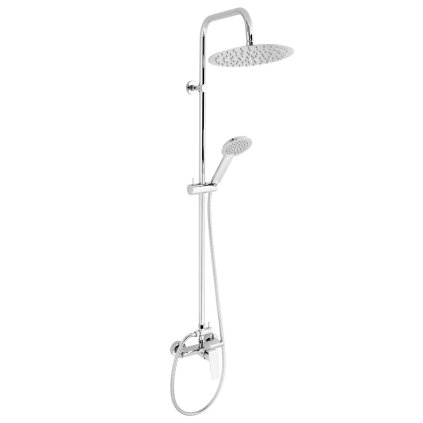 Novaservis Nobless Tina - Sprchový set s baterií, horní připojení sprchy, chrom, SET041/38,0