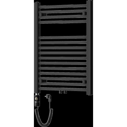 Mexen Pluton, elektrické topné těleso 800x600 mm + topná tyč 600 W, černá, W106-0800-600-2600-70