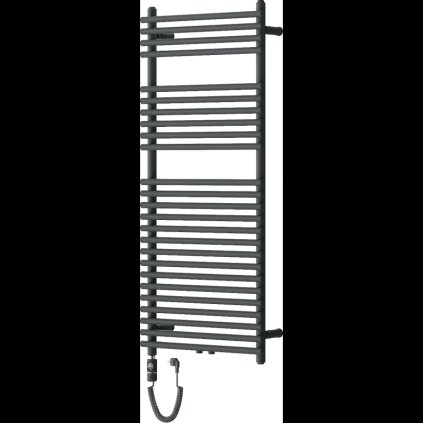Mexen Sol, elektrické topné těleso 1200x500 mm + topná tyč 600 W, antracitová, W125-1200-500-2600-66