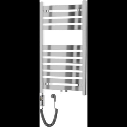 Mexen Uran, elektrické topné těleso 800x500 mm + topná tyč 300 W, chromová, W105-0800-500-2300-01