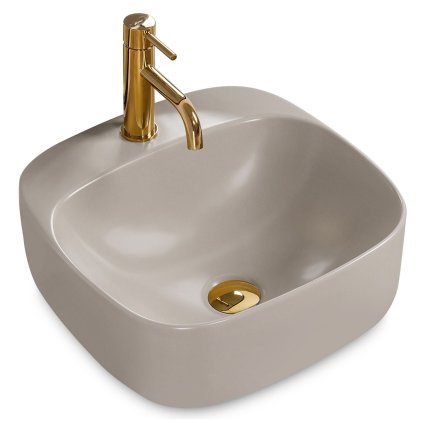 45970 6 rea luiza umyvadlo 43 x 43 cm seda matna rea u9610