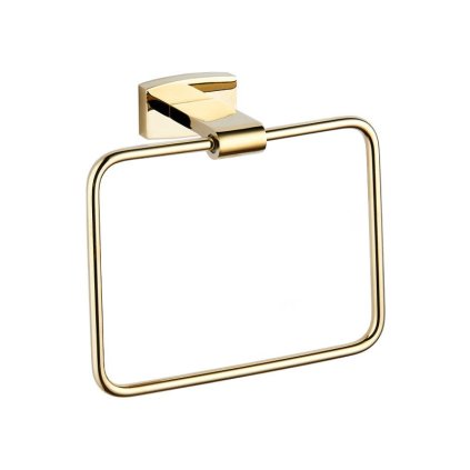 Mexen příslušenství, ZOJA držák na ručníky - Ring, zlatá, 7019132-50