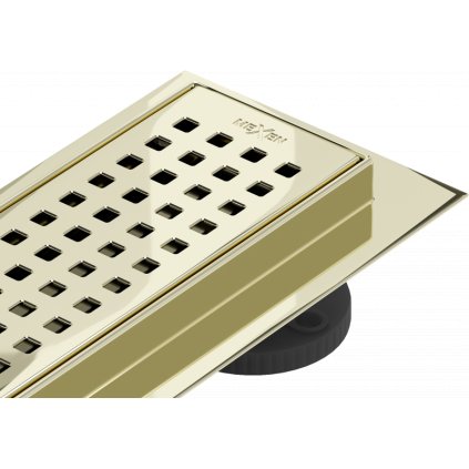 Mexen Flat M08 nerezový sprchový žlab 60 cm, zlatá, 1525060-15