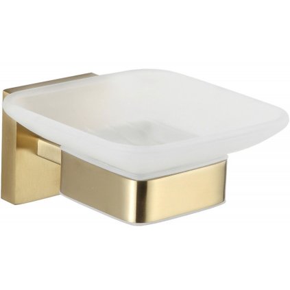 Mexen příslušenství, Vox držák na mýdlo, kartáčová zlatá, 707039-55