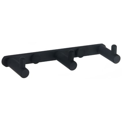 Mexen příslušenství, držák na ručník, 3-háček, černá, 709163-70