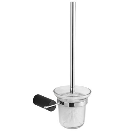 Mexen příslušenství, Aron wc kartáč černá/chrom, 7088150-07