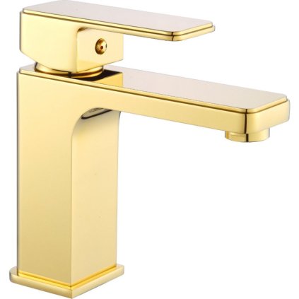 Mexen Cetus umyvadlová baterie, zlatá, 744300-50